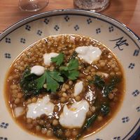 Fregola at La Taverna degli Arna in Milan