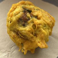 Veg pakora   at Bombay Delicatessen in Nottingham