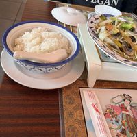 Reis gab es als Beilage kostenfrei dazu.  at Sao Mai  in Bad Duerrheim