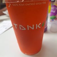 Plant milk, nuts and banana at AKL - TANK in Auckland