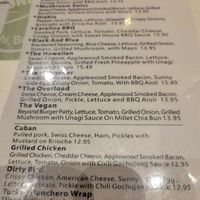 The Vegan burger at The Madness in Asheville