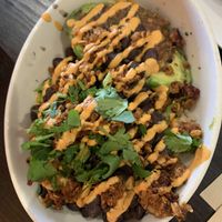 Southwestern stuffed avocado   at Nectar Cafe in Auburn