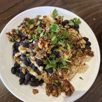 Stuffed avocado - I’d probably skip next time   at Nectar Cafe in Auburn