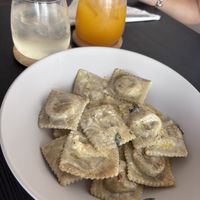 Mushroom Ravioli   at Paradoja Plantbased in San Juan