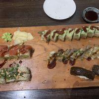 Delicious vegan options!  at Blue Sushi Sake Grill in Fort Worth