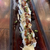 Prince roll was my favorite. Eggplant and sweet soy sauce were great together.  at Blue Sushi Sake Grill in Fort Worth