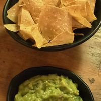 Chips with guacamole at La Cocina Mexican Restaurant in Koh Rong