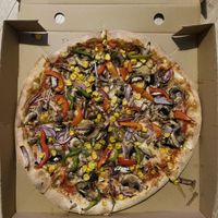  Vegan verdure pizza  at Milano Express in Nottingham