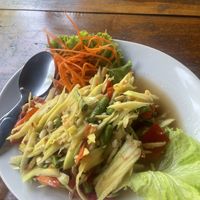Mango Papaya Salad   at Laanmaye Restaurant in Koh Yao Yai