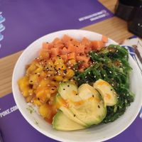 Not salmon normal amb mango at Healthy Poke in Alicante