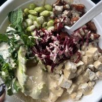 DELICIOUS! Harvest Bowl  at Planted Organic Cafe in Melrose