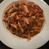 Vegan allá mamá with garlic added (it was missing the cannellini beans)  at Smithtown Pasta House in Smithtown