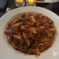 Vegan allá mamá with garlic added (it was missing the cannellini beans)  at Smithtown Pasta House in Smithtown