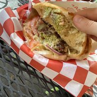 Falafel sandwich  at Sultan Doner Kebab in Pittsburgh