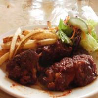 BBQ Platter at Soul Veg City in Chicago