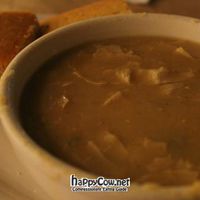 Bean Curd Soup and Cornbread at Soul Veg City in Chicago