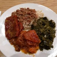 Dinner special at Soul Veg City in Chicago