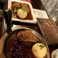 Bodhi-Pfanderl (17€) and Tempeh-Rouladen (16€) at Bodhi in Munich