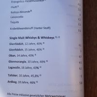 Liquor at Bodhi in Munich