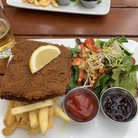 Schnitzel  at Bodhi in Munich