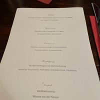 5 Gänge-Menü…zum Glück war kein Gang überfrachtet, so dass man sich nach jedem Gang schon auf den nächsten freute…perfekt!  at Bodhi in Munich