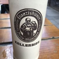Franziskaner Cellarbeer  at Bodhi in Munich