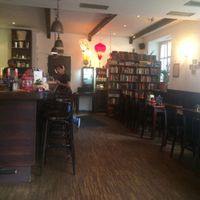 Bar side of restaurant  at Bodhi in Munich