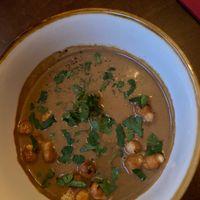 Special valentines day menu - soup  at Bodhi in Munich