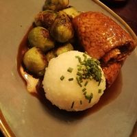 Tempeh-Rouladen mit Rosenkohl at Bodhi in Munich