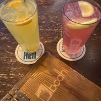 House lemonades  at Bodhi in Munich