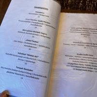 Karte  at Bodhi in Munich