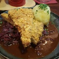 Snitzel  at Bodhi in Munich