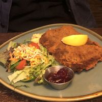 Schnitzel   at Bodhi in Munich