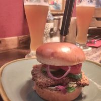 Tempeh Burger at Bodhi in Munich