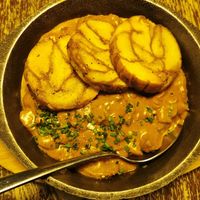 Wild mushroom ragout at Bodhi in Munich