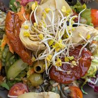 House salad at Bodhi in Munich