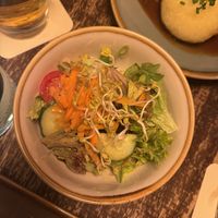 Side saladd  at Bodhi in Munich