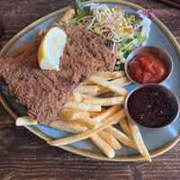 Schnitzel  at Bodhi in Munich