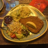 Soy schnitzel   at Bodhi in Munich