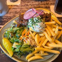 gyros at Bodhi in Munich