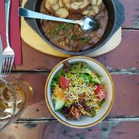 Waldpilz Ragout at Bodhi in Munich