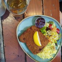 Wiener Schnitzel at Bodhi in Munich