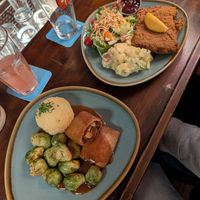 Rouladen und Schnitzel at Bodhi in Munich