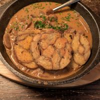 Mushroom ragout at Bodhi in Munich