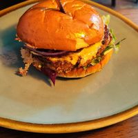 Burger at Bodhi in Munich