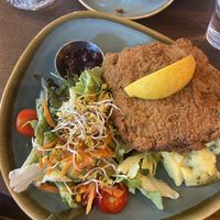 Schnitzel  at Bodhi in Munich