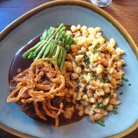 Zwiebelrostbraten at Bodhi in Munich