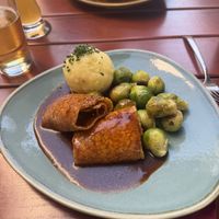 Tempeh roulade 😋  at Bodhi in Munich