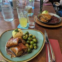 Tempeh Roulade at Bodhi in Munich