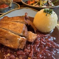 Roast “duck"  at Bodhi in Munich